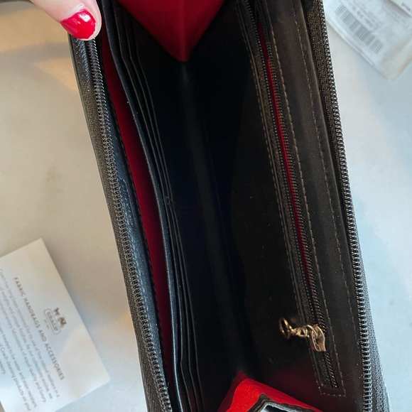 Coach Wristlet - Tartan Pattern - Picture 3 of 10